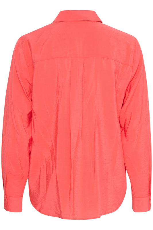B.Young - IBINE - Plain button front shirt