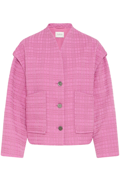 B.Young - CAMPIA - Tweed style checked jacket