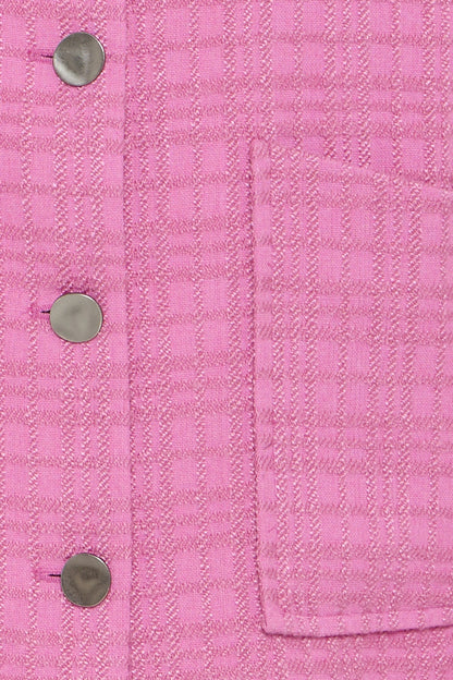 B.Young - CAMPIA - Tweed style checked jacket