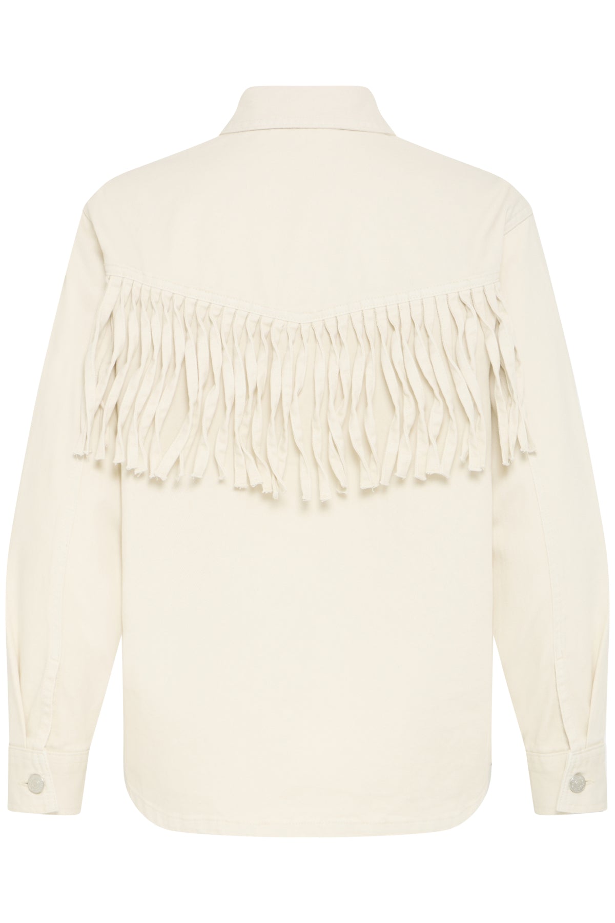 B.Young - LORAX - Tassel denim Shacket