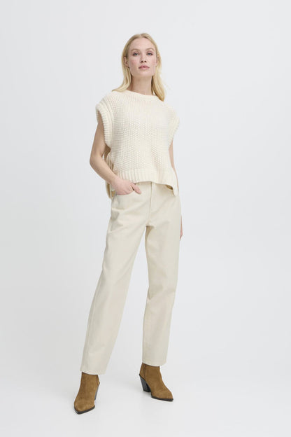 B.Young - LORAX - Barrel leg high waist ankle length jeans