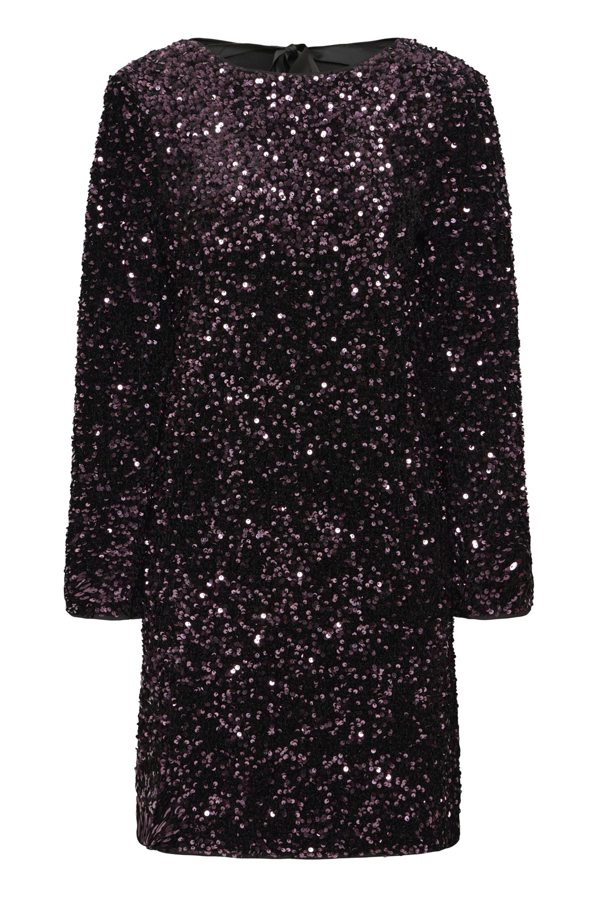 B.Young - PAILLET - Sequin bow back dress