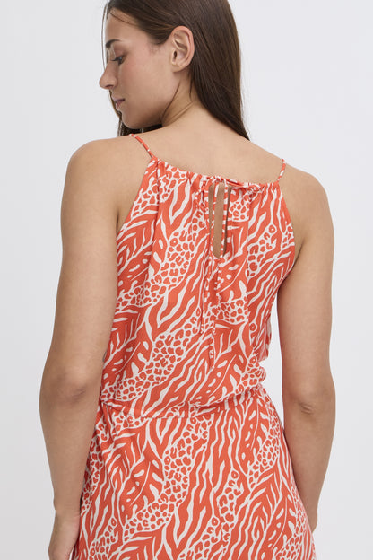 B.Young - JOELLA SLIP - Printed midi dress