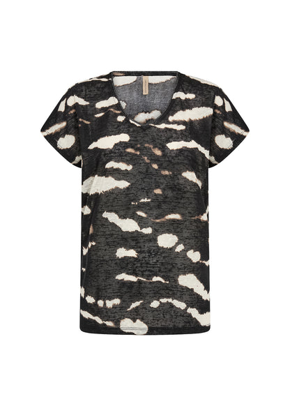 Soya Concept - ARETHA 47 - Printed short sleeve top