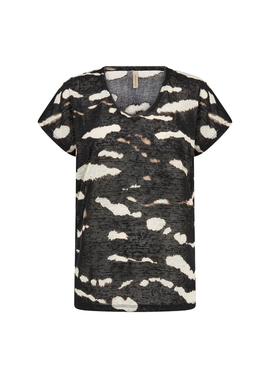 Soya Concept - ARETHA 47 - Printed short sleeve top