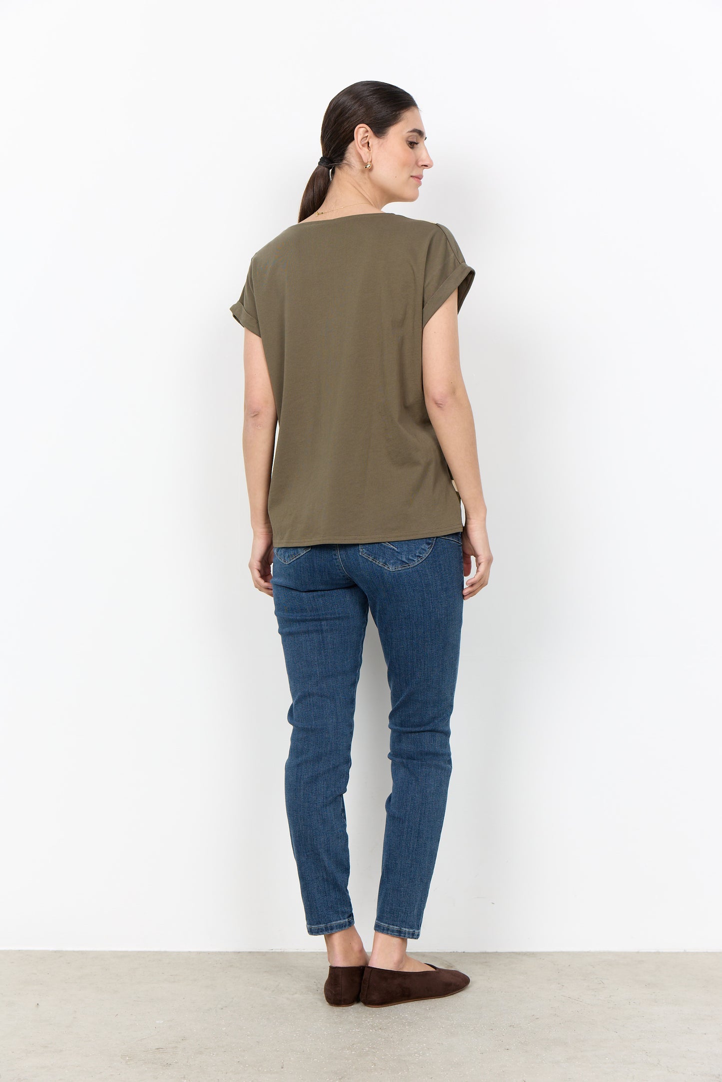 Soya Concept - GAIL 2 - Cap sleeve abstract top