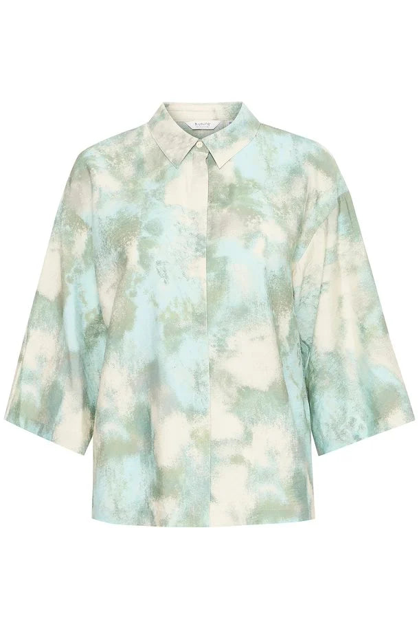 B.Young - IBINE - Printed loose fit shirt