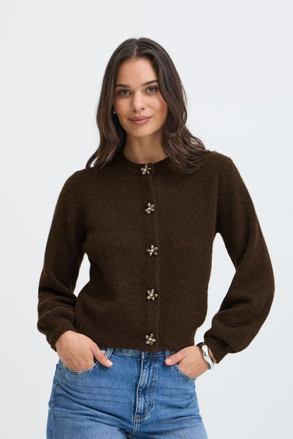 B.Young - OMEA - Flower button cardi
