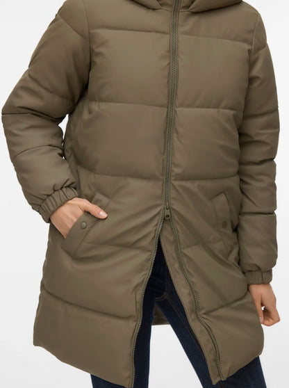 Vero Moda - GRETAFIE - Coated puffer coat