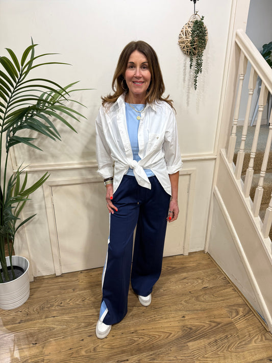 WANDIN - Button back shirt