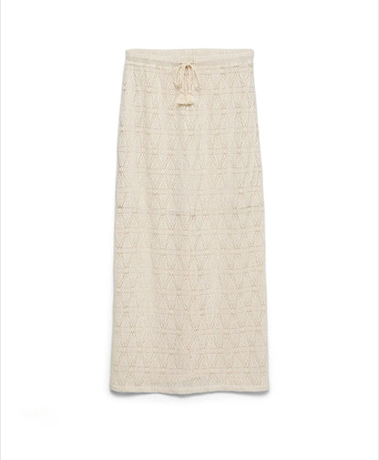 Vero Moda - MAYA - Crochet ankle skirt