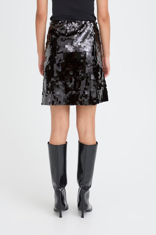 ICHI - PELEOA - Sequin skirt