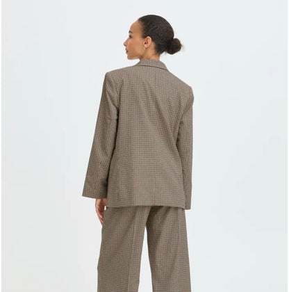 B.Young - ESTOLO - Checked blazer