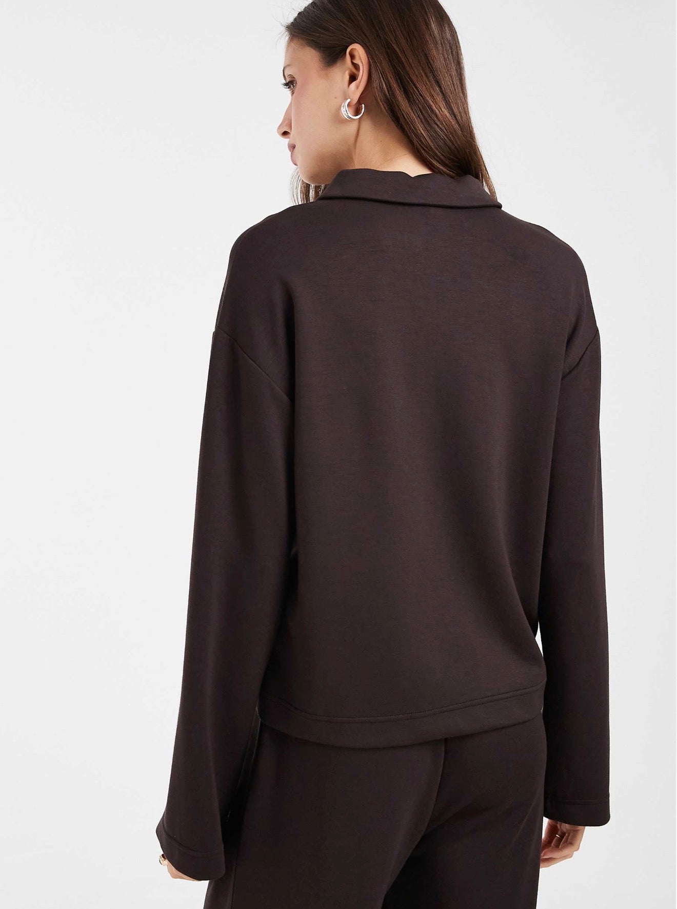 Vero Moda - HALI - Super soft polo sweat top