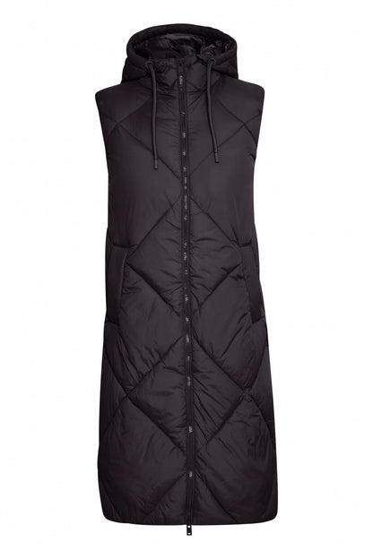 B.Young - BOMINA - Hooded gilet - Black image 5