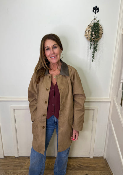 MINERVA - Oversized barn jacket