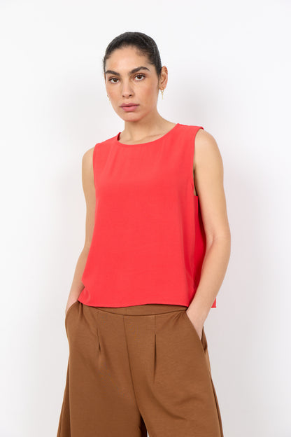 Soya Concept - Sleeve button back top