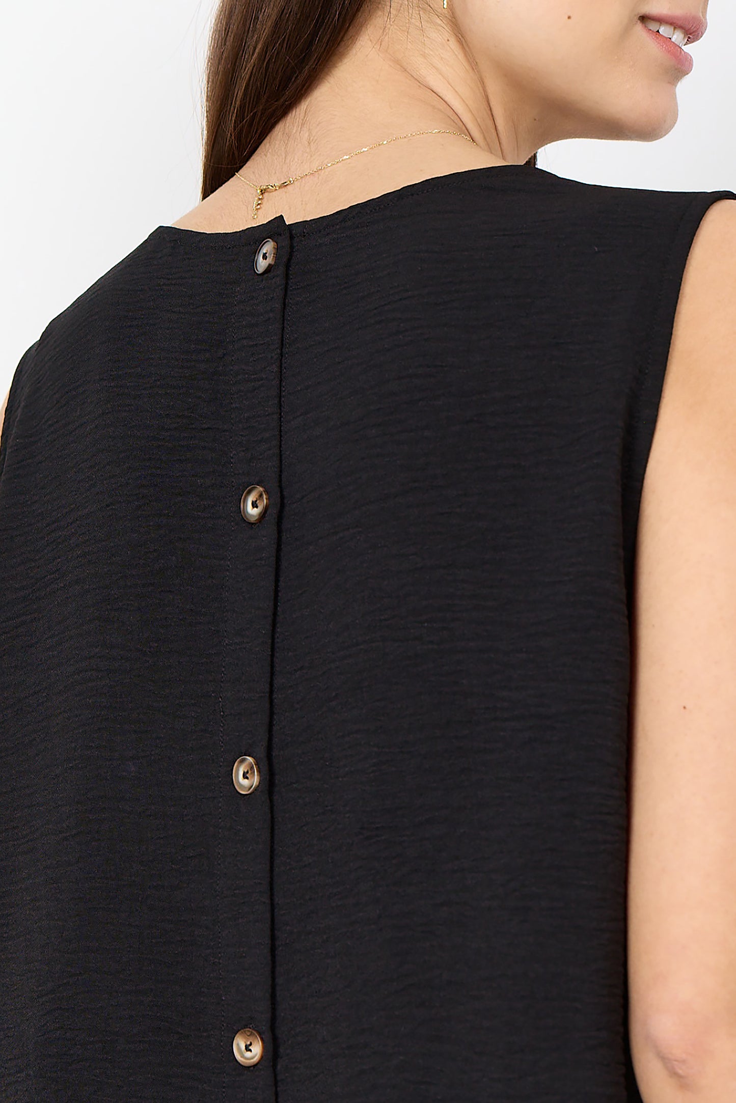 Soya Concept - Sleeve button back top