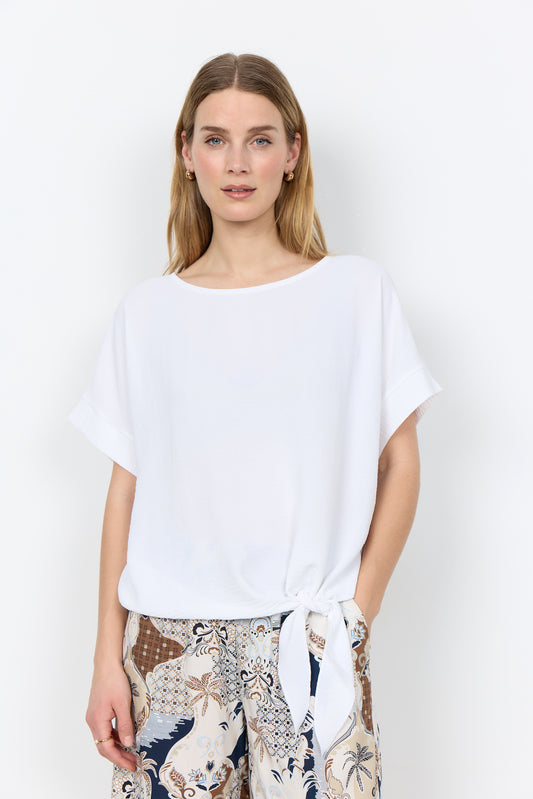 Soya Concept - CATH 7 - Tie side short sleeve top