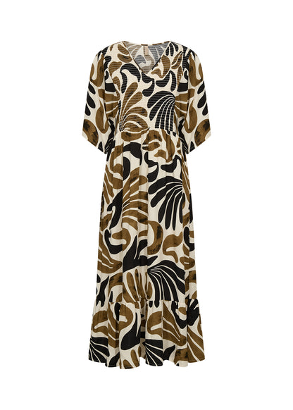 Soya Concept - Printed midi dress