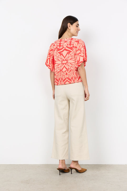 Soya Concept - FELONE 2 - Puff sleeve printed top