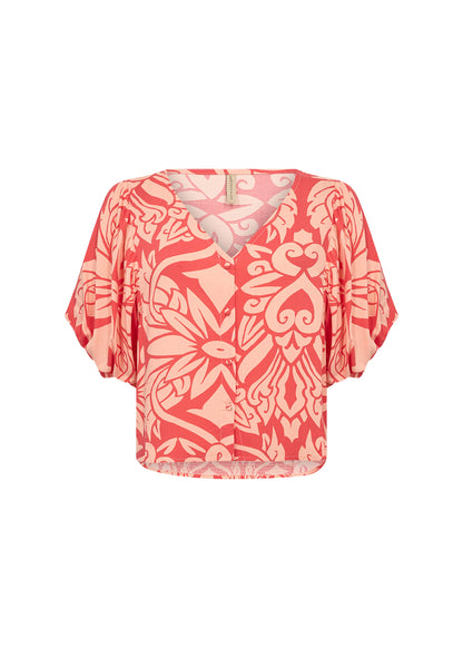 Soya Concept - FELONE 2 - Puff sleeve printed top
