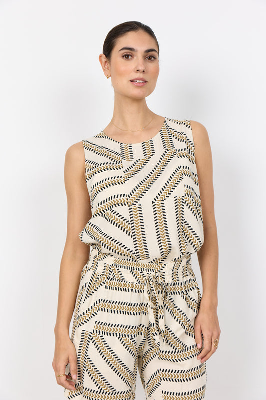 Soya Concept - FELIA 2 - Printed sleeveless top