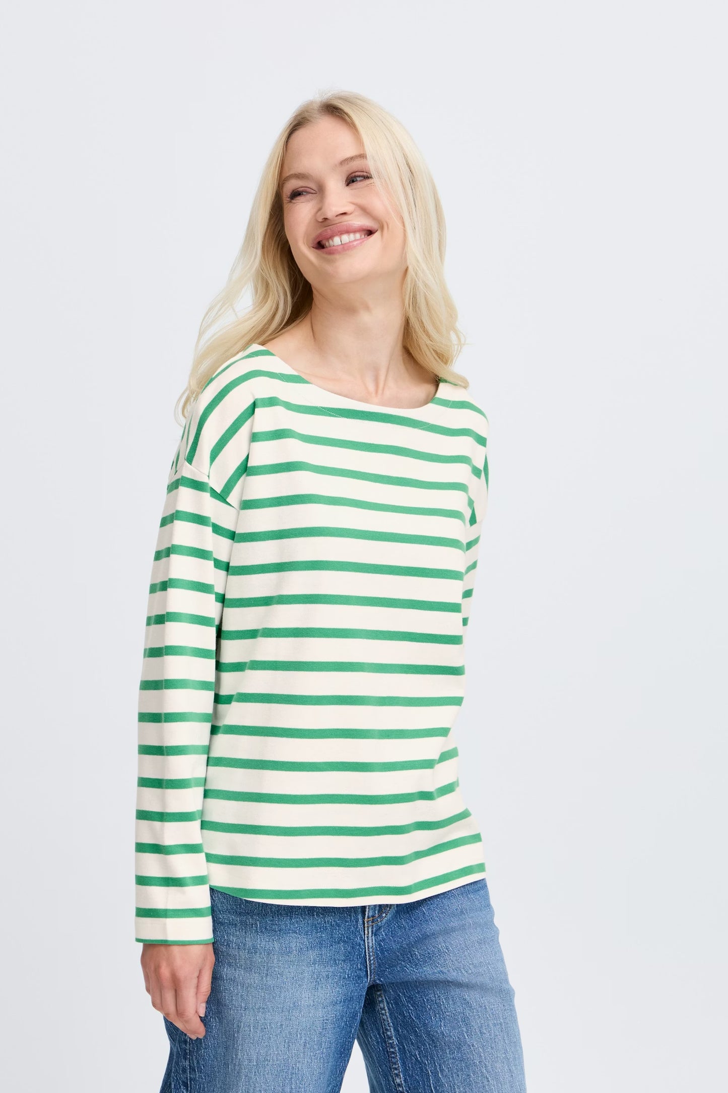 B.Young - RAMSI - Stripe long sleeve top