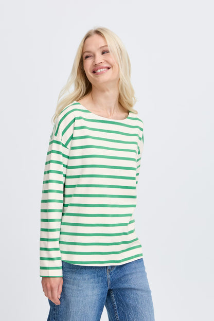 B.Young - RAMSI - Stripe long sleeve top