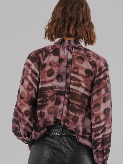 Religion - LIV TOP - Dot print blouse