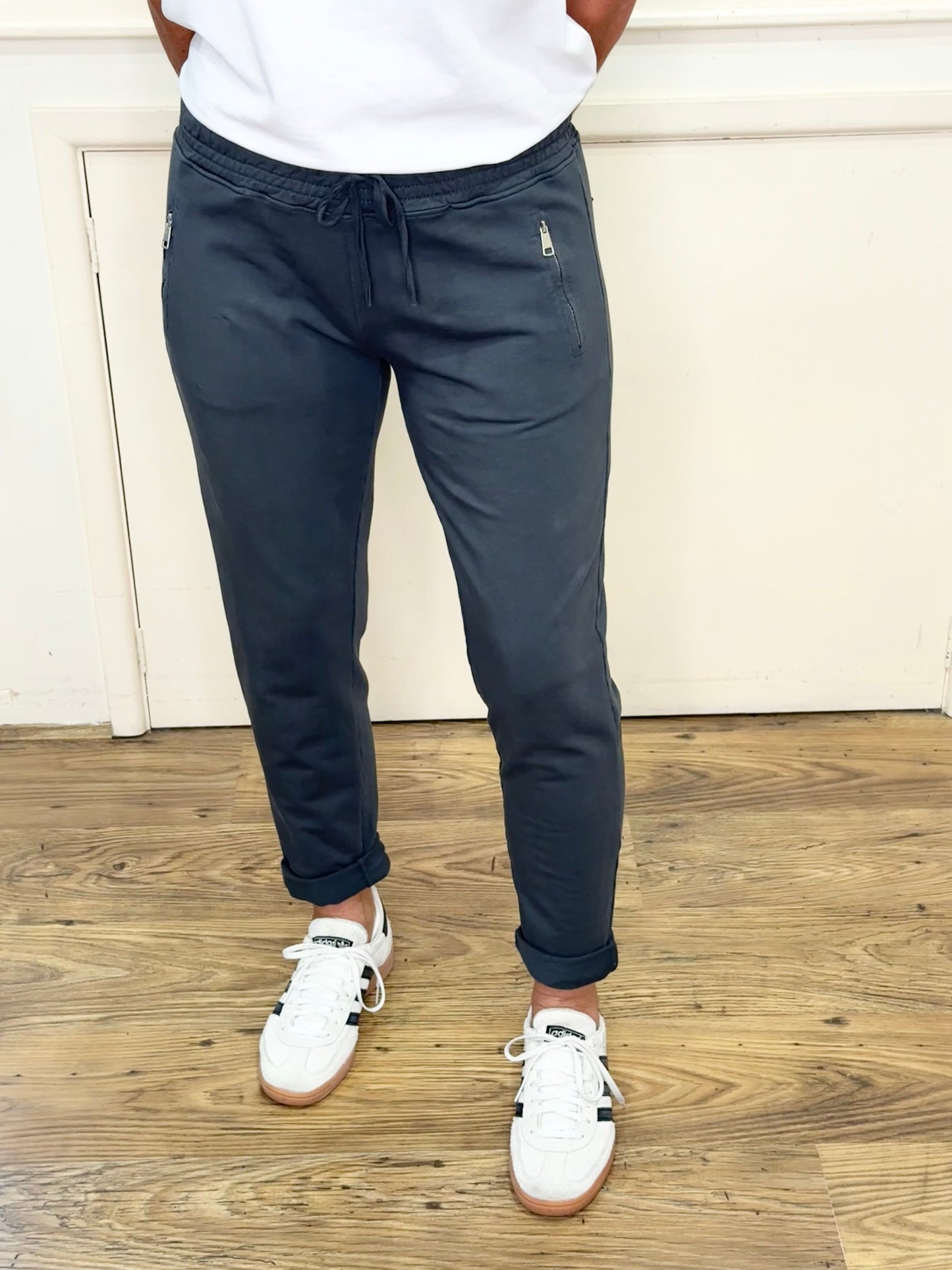 D.E.C.K by DECOLLAGE - 814136 - Zip pocket joggers