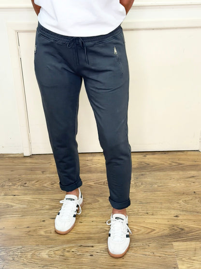 D.E.C.K by DECOLLAGE - 814136 - Zip pocket joggers