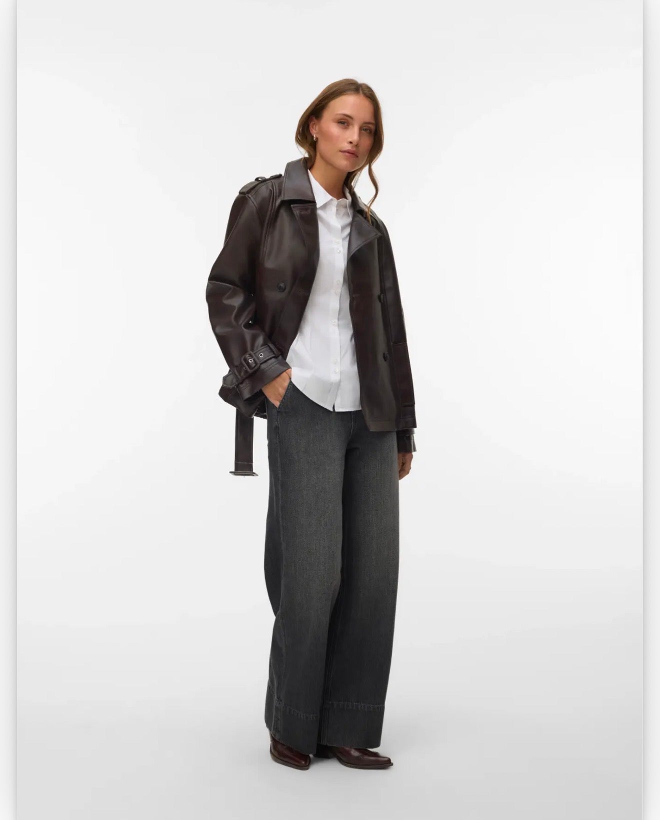 Vero Moda. GABBY - Faux leather