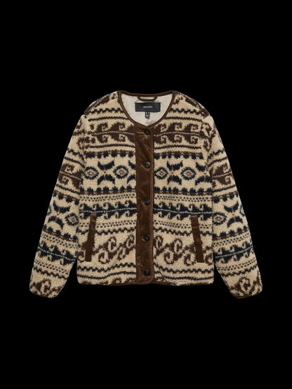 Vero Moda - LINDAU - Aztec Teddy jacket