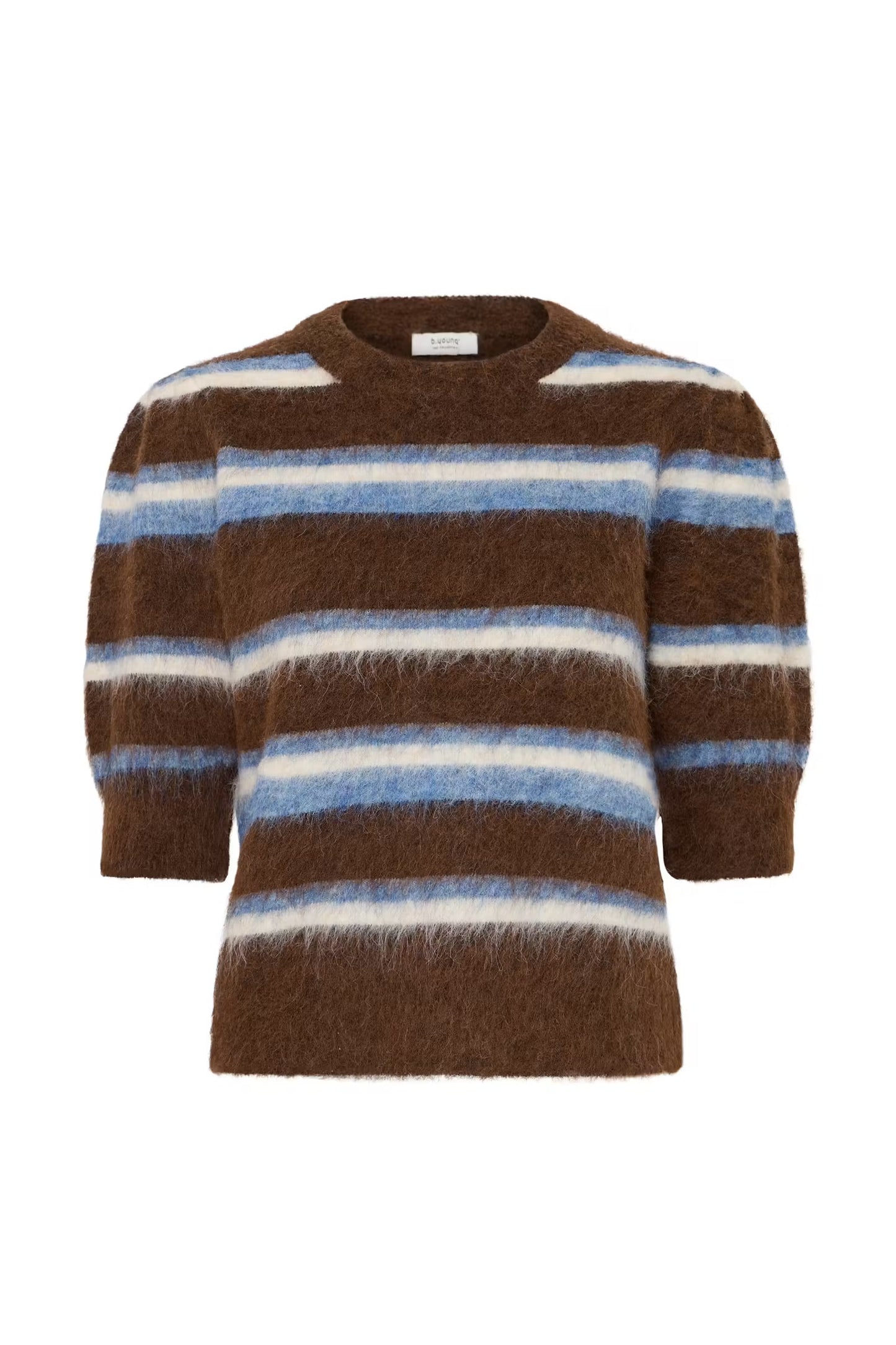 B.Young - MILOU - Stripe 1/2 sleeve knit