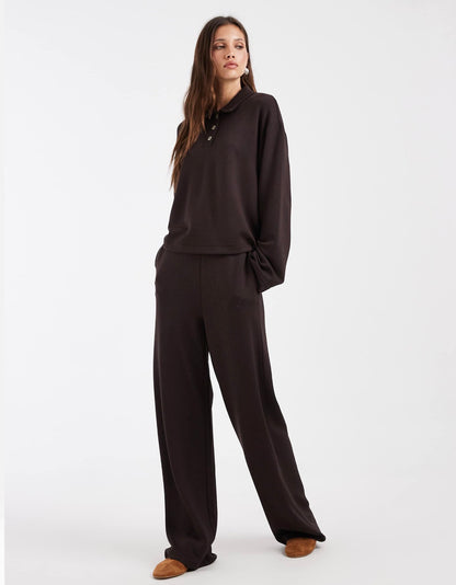 Vero Moda - HALI - Super soft polo sweat top