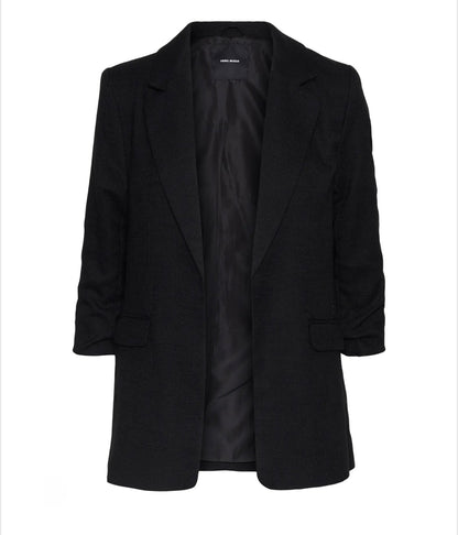 Vero Moda - FRIDA - Textured tweed style 3/4 slv blazer