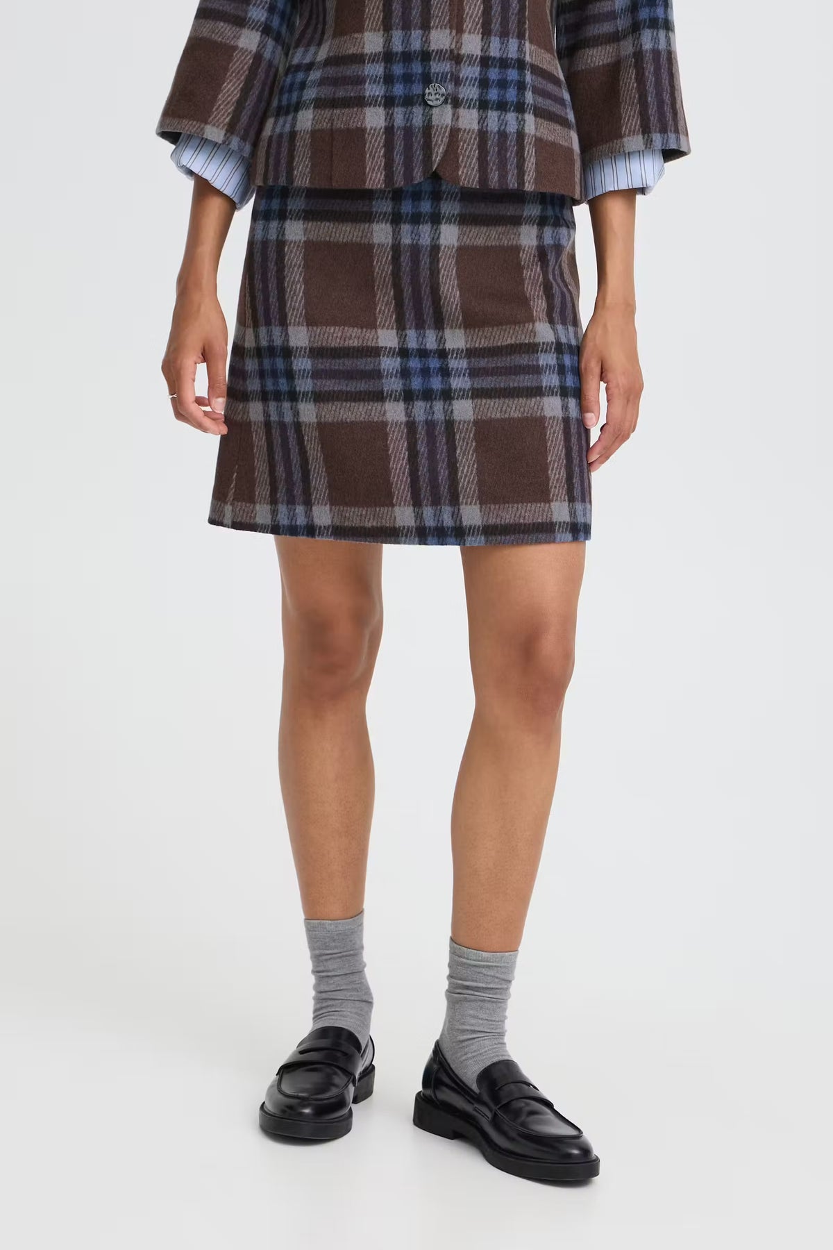 B.Young - BREE - Wool blend  skirt