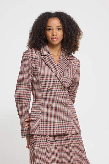 ICHI - KATE CHECKIT - Checked blazer