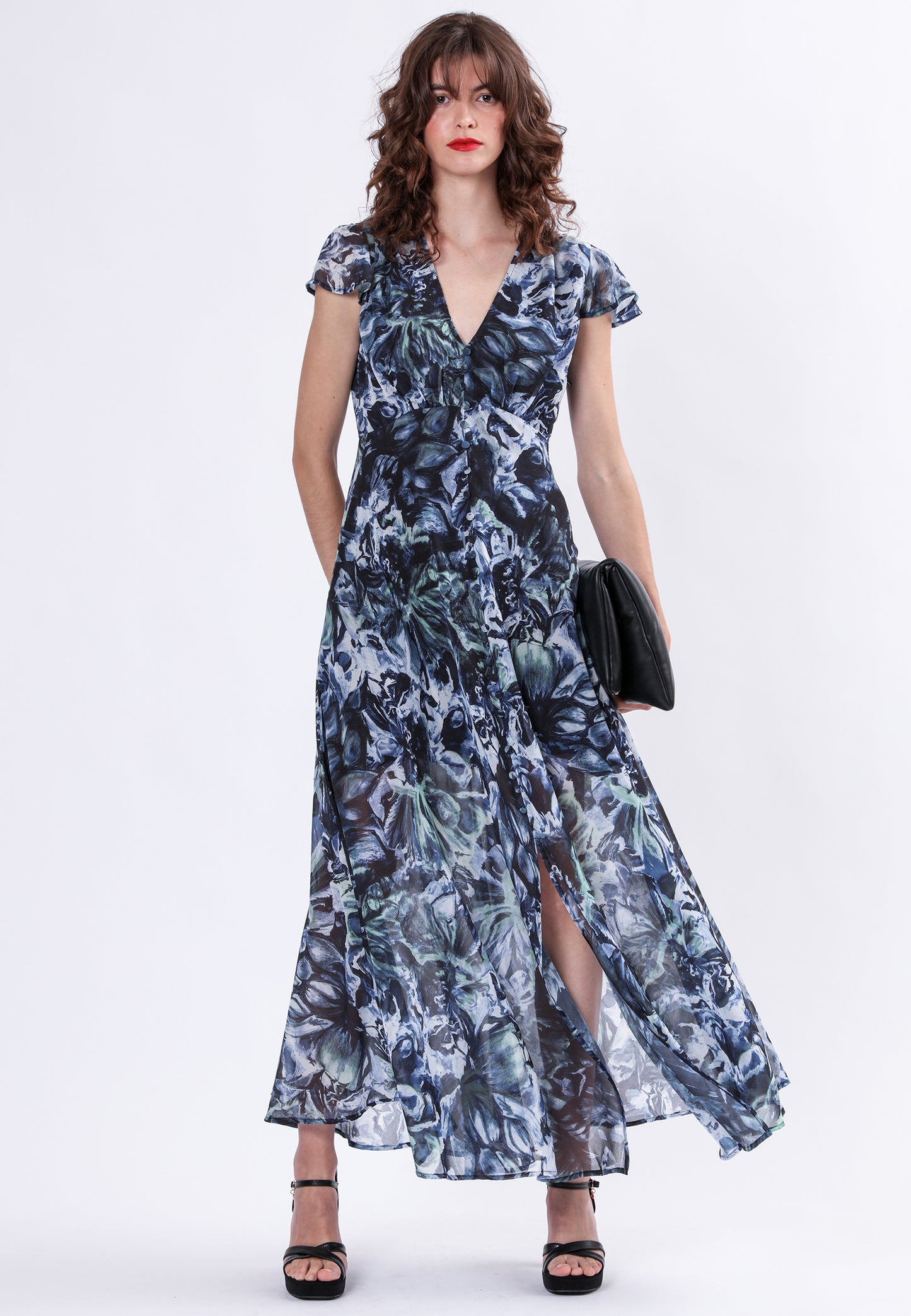 Religion - INDIUM - Floral print maxi dress