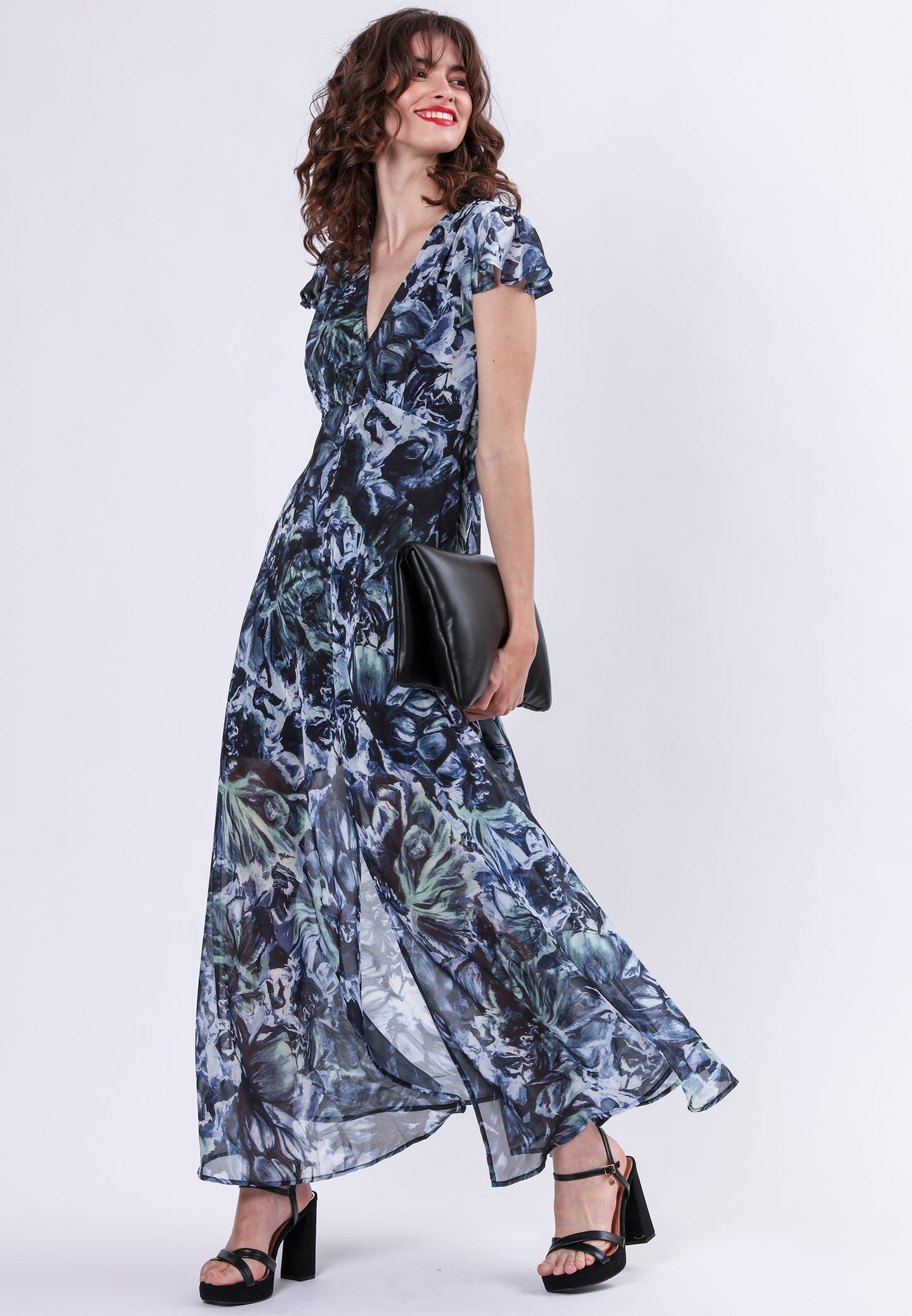 Religion - INDIUM - Floral print maxi dress