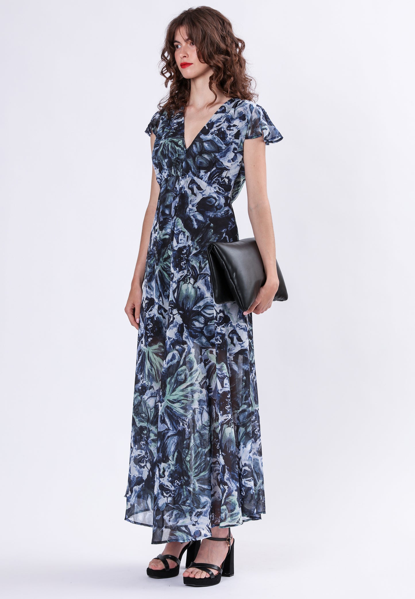 Religion - INDIUM - Floral print maxi dress