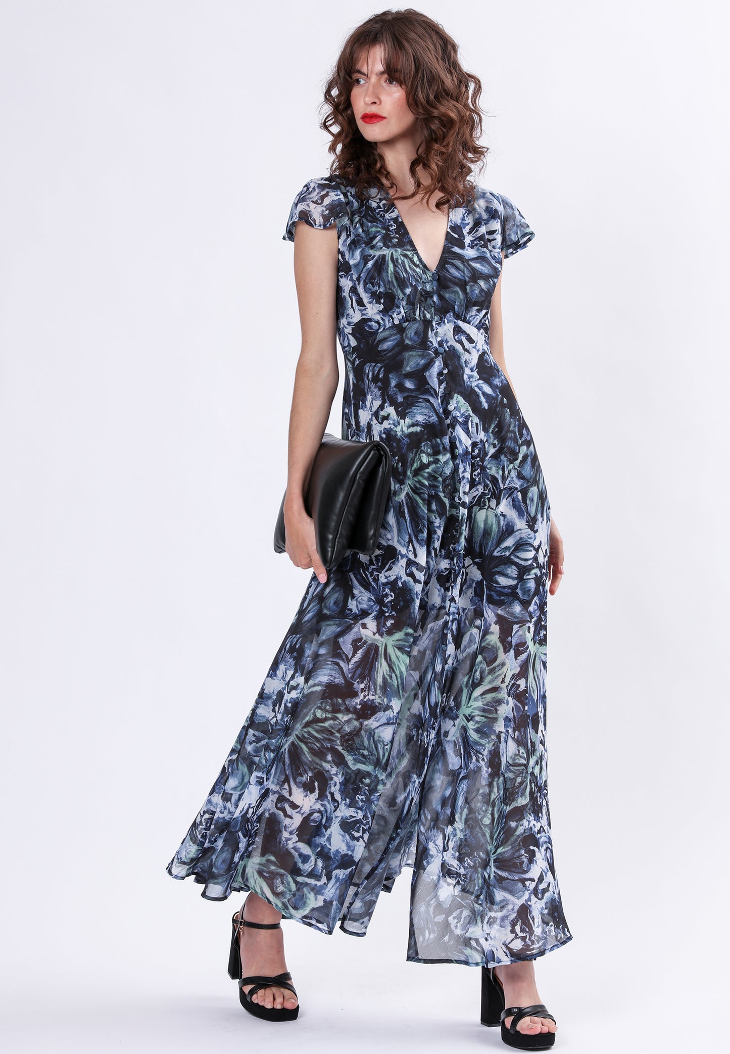 Religion - INDIUM - Floral print maxi dress