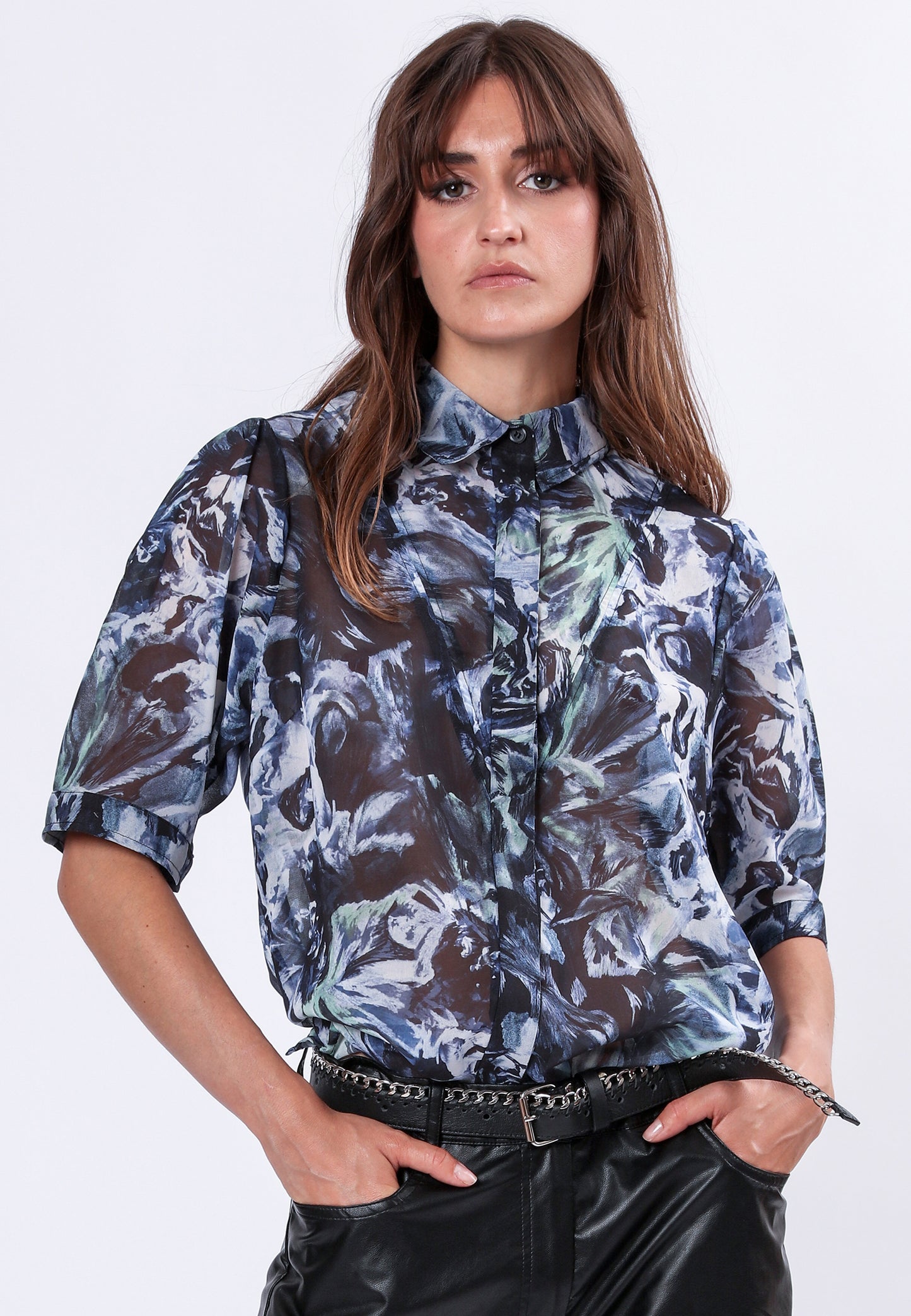 Religion - INDIUM SHIRT - Printed chiffon shirt