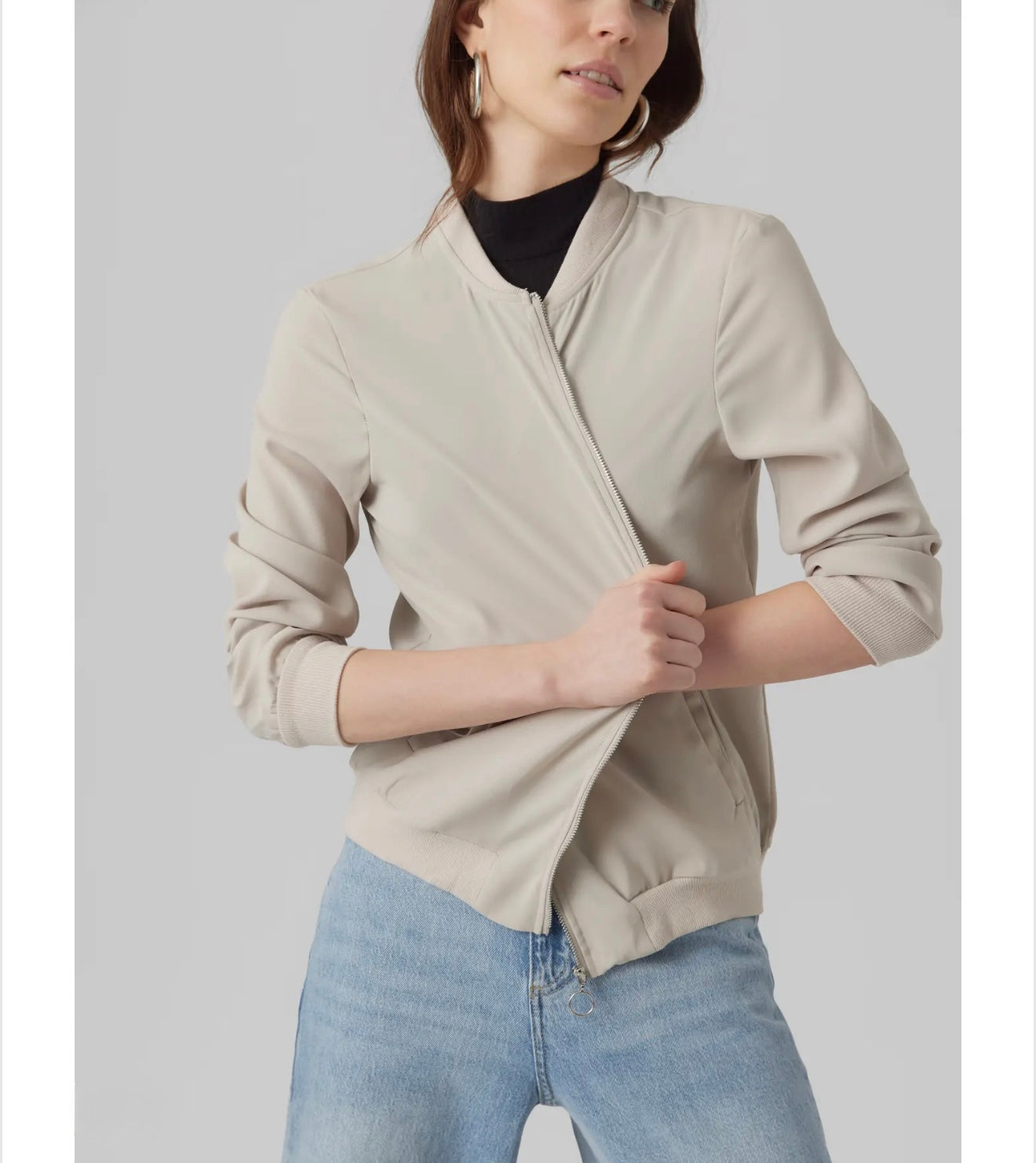 Vero Moda - COCO - Zip up bomber jacket