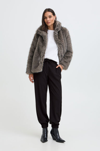 B.Young - DANTA BALL - Cuff bottom trousers