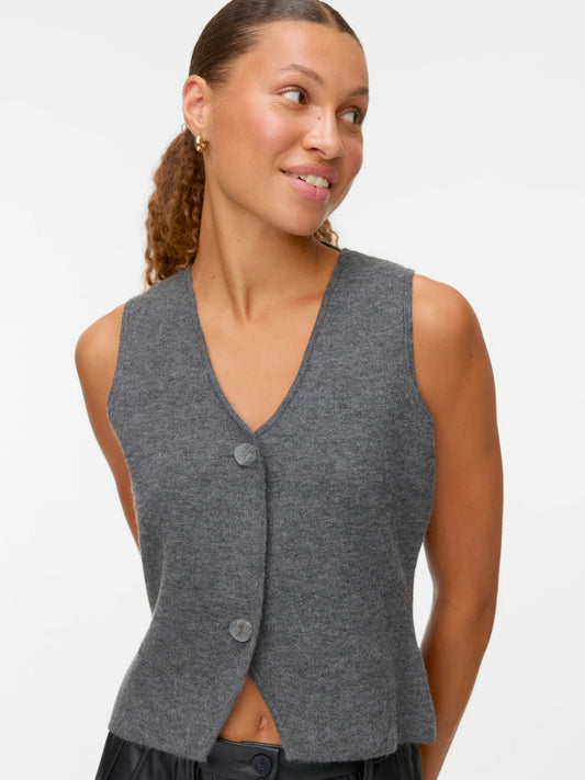 Ver Moda - BRISA - Knitted 2 button waistcoat
