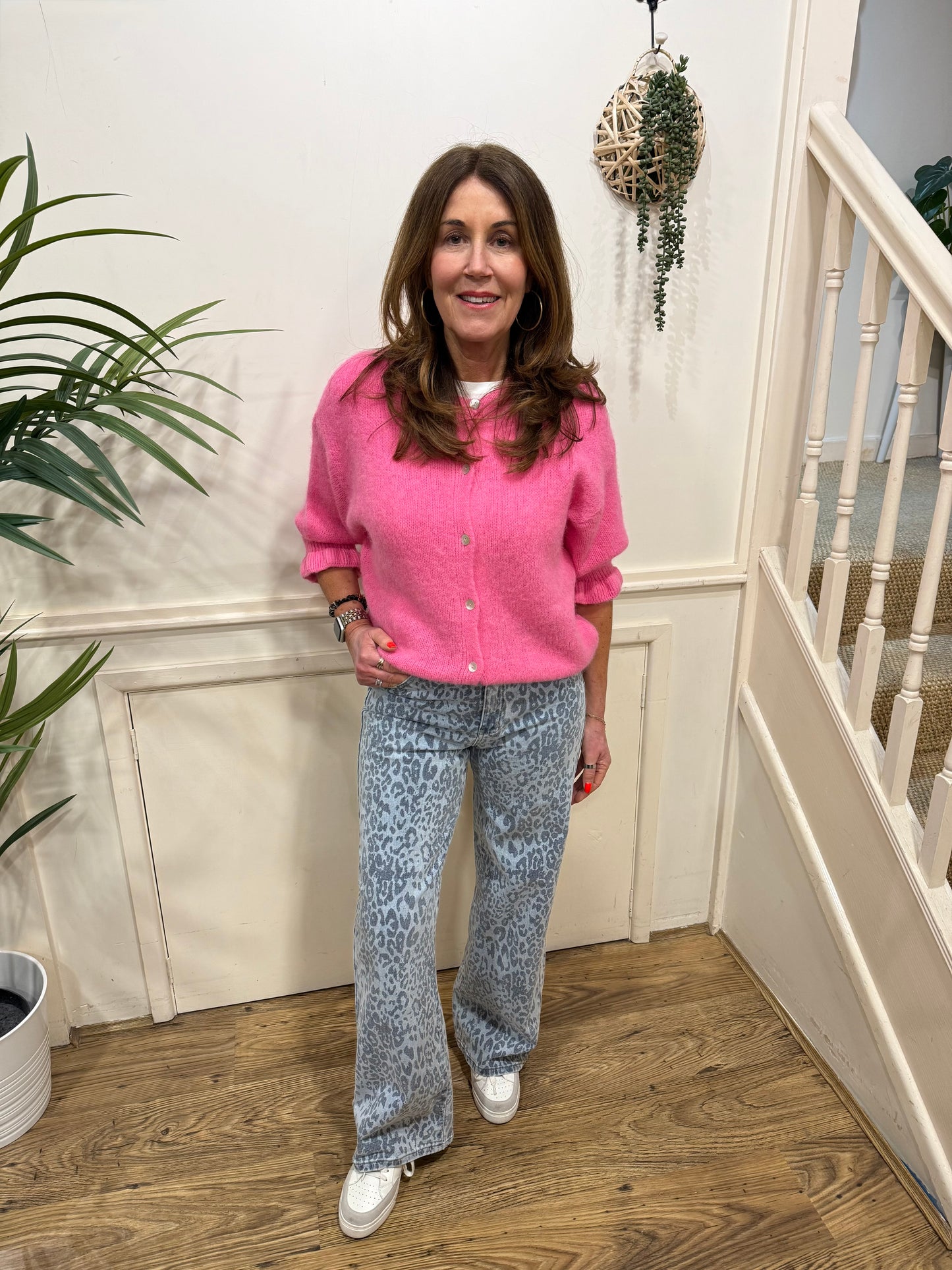 Marta - ALLY - 3/4 frill sleeve cardi