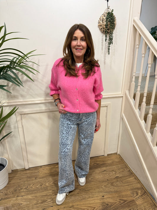 Marta - ALLY - 3/4 frill sleeve cardi