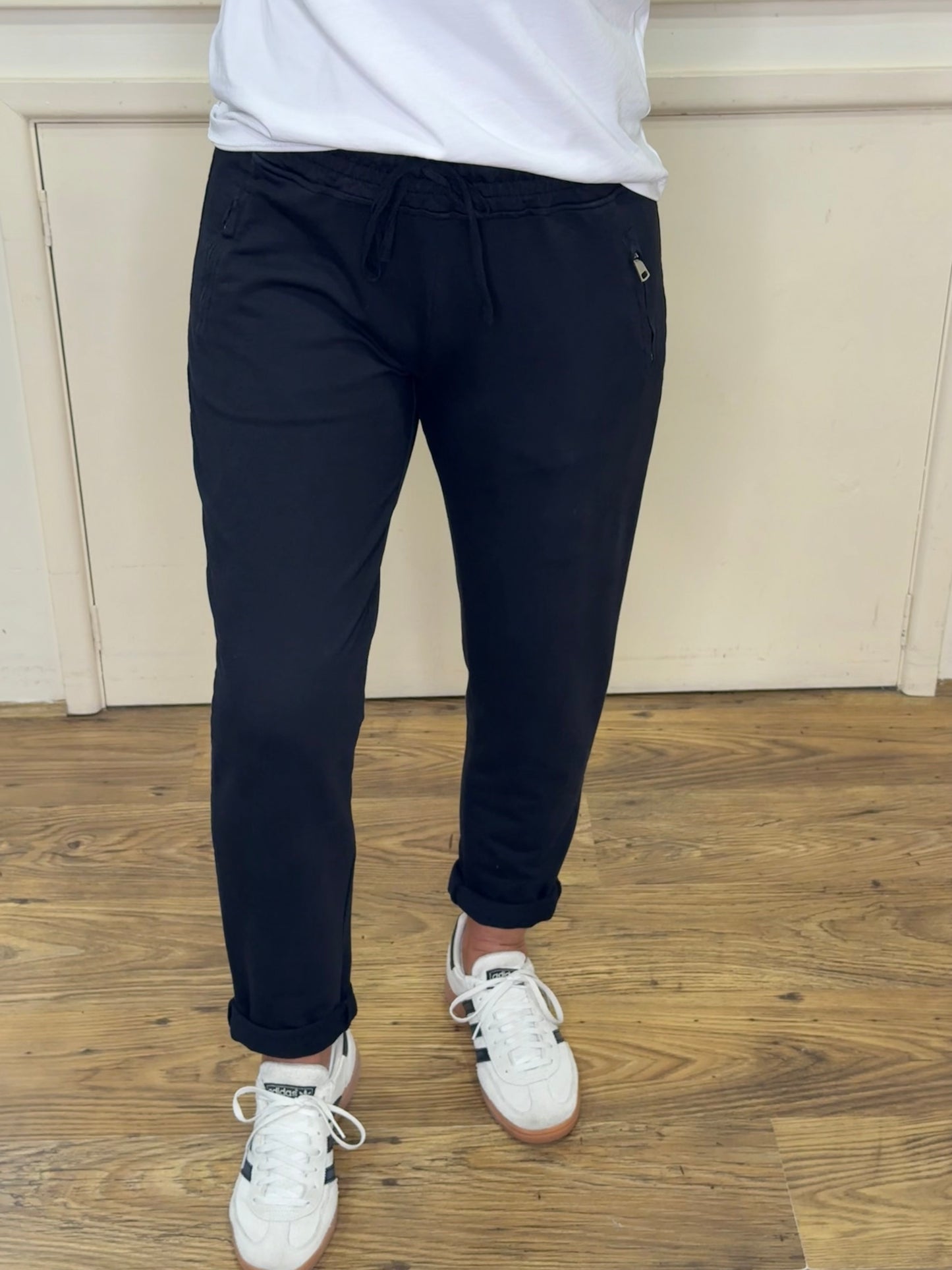 D.E.C.K by DECOLLAGE - 814136 - Zip pocket joggers